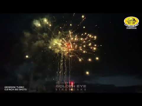 KEMBANG API CAKES - KOTAK TURBO 100 SHOTS 0.8” GE 08100S