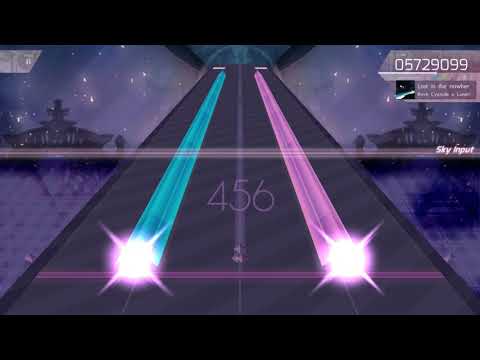 [Arcaea Fanmade] Rave Cyanide x Lunatic Sounds - Lost in the nowhere (PRS Chart View)