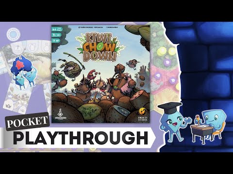 Kiwi Chow Down - Playthrough. Move, feed, explode your kiwis. With Tarrant and Stella