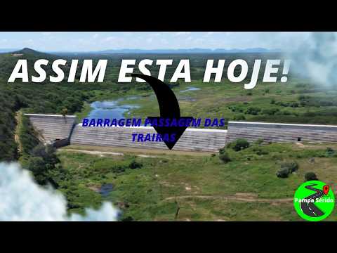 🚨🚨Assim esta a barragem Passagem das Traíras em Jardim do Seridó no RN