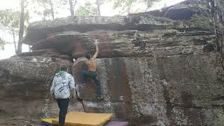 Video thumbnail of El Ocho Dyno. Albarracín