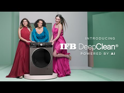 Introducing the all new IFB DeepClean Washing Machines Powered by AI.