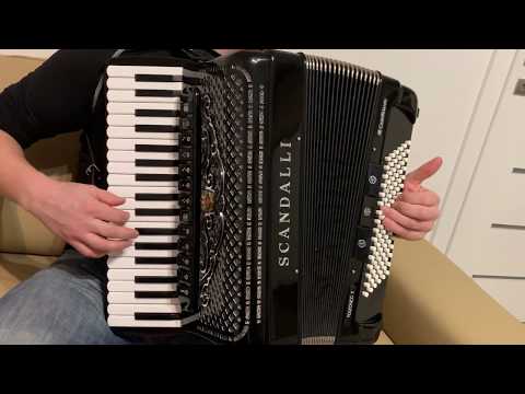 Anička, dušička nekašli- Scandalli Polyfonico X- 96 bas- test