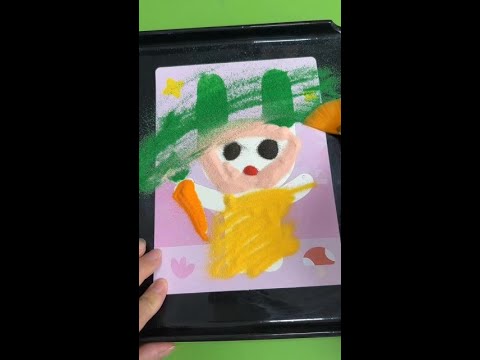 #沙画 #时光学 #儿童沙画