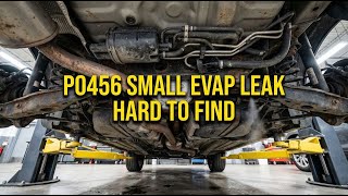 P0456 Code Explained – Small EVAP Leak That's Hard to Find (Diagnose Before Replacing Parts)