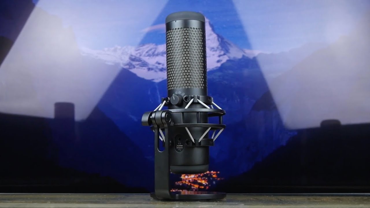 Мікрофон HyperX QuadCast S (Black) HMIQ1S-XX-RG/G video preview
