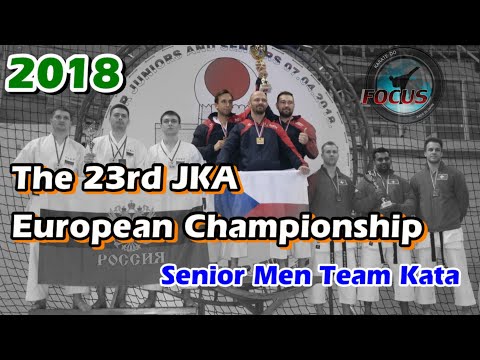 The 23rd JKA European Championship - Men Team Kata