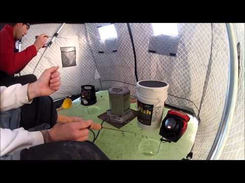 Fishing w/ the Perch Patrol - Early Ice 2012.mp4