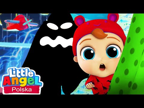 Boimy się ciemności - Nocne potworki | Piosenki Dla Dzieci | Little Angel Po Polsku