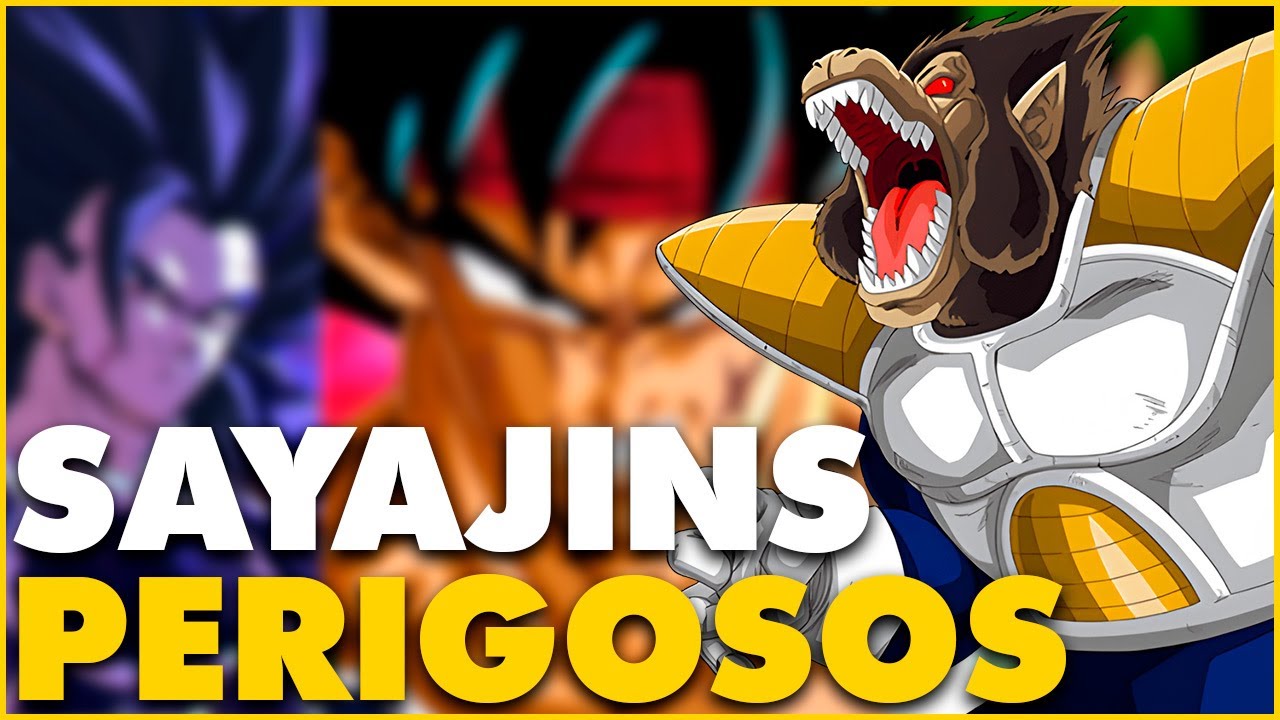 Os Saiyajins Mais Perigosos de Dragon Ball