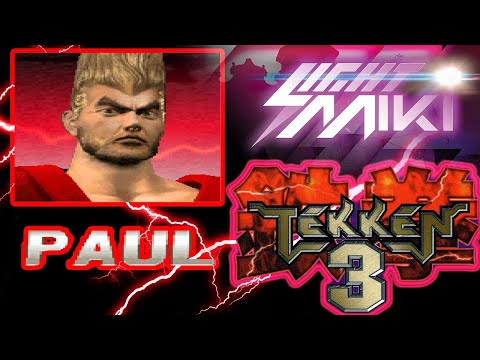 Tekken 3 (PS1) | Paul Phoenix | Arcade mod | HD 1440p