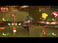 Mario Kart Double Dash Waluigi Stadium 4 Player Netplay Race 2 60fps