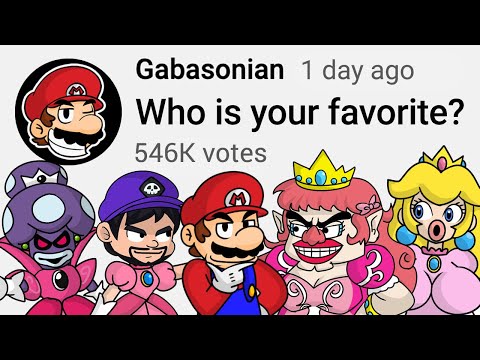 Funny Mario Poll Compilation 9 - Gabasonian