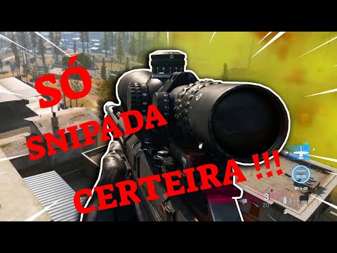 Call Of Duty Warzone: Só Tiro Na Caixa !!!   TIRO NA CABEÇA NO TDM