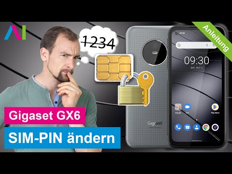 Gigaset GX6 - SIM-PIN ändern • 📱 • 🧑🏽‍💻 • 🔐 • Anleitung | Tutorial