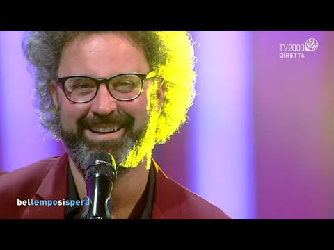 Simone Cristicchi a Bel tempo si spera