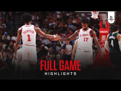 Houston Rockets Highlights vs. Portland Trail Blazers