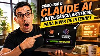 Usei o Claude AI e outras IAS para conseguir viver de internet em 2026