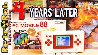 🕹️ FC Mobile 88 Handheld Famicom 4 Years Later FC-88 Box and Gameplay ! 🕹️