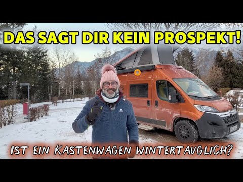 Pössl im Wintertest ❄️ −15 °C in Tirol: Wie wintertauglich ist ein Kastenwagen wirklich?