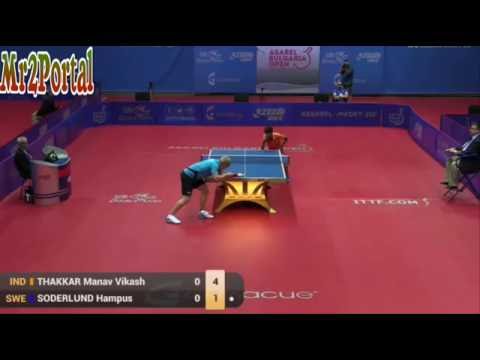 Bulgarian Open 2016 - Hampus Soderlund Vs Manav Thakkar -
