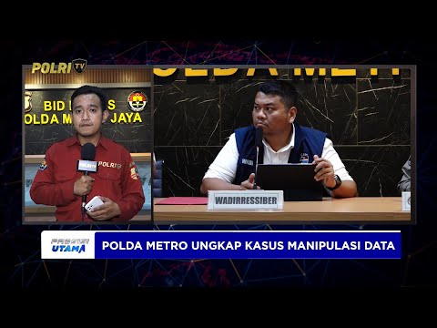 LIVE REPORT - POLDA METRO JAYA UNGKAP KASUS ILEGAL AKSES UNTUK MEMERAS BANK SWASTA