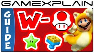 Super Mario 3D World - All Mushroom World Green Stars & Stamps Guide & Walkthrough