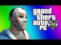 GTA 5 PC Online Funny Moments Clapping Man Defending The Hangar
