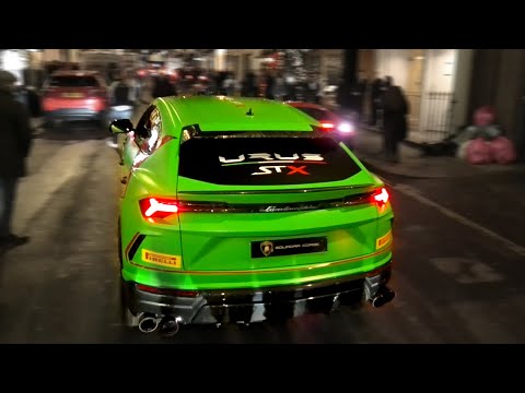 World’s first URUS ST-X at Lamborghini Party BRUTAL SOUND SETS OFF SHOP ALARM!