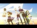 Gatchaman Crowds S1 Opening Crowds WHITE ASH HD