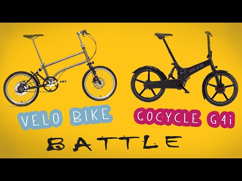 Battle of the folding bikes! VELLO Bike+ vs. GOCYCLE G4i