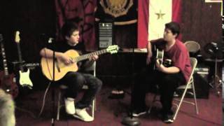 oye como va guitar duet improv