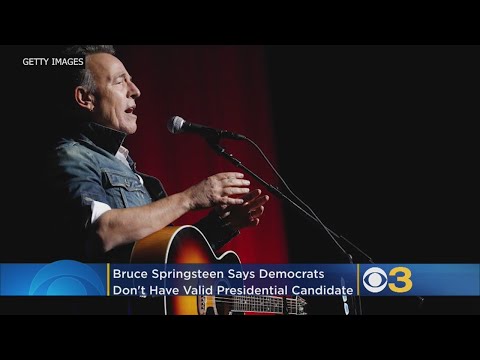 Bruce Springsteen: 'I Don't See' Any Democrat Beating President Trump In 2020