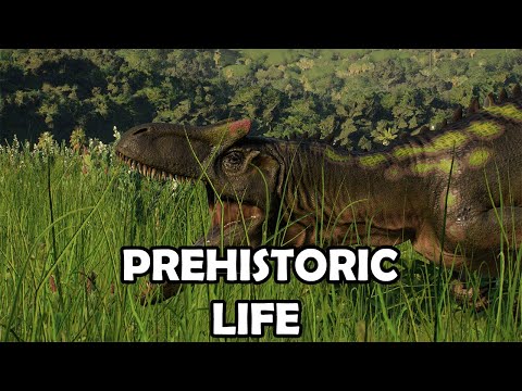 ALLOSAURUS, Lion of the Jurassic: A Day in the Life S2 EP2 [4k] - Jurassic World Evolution 2