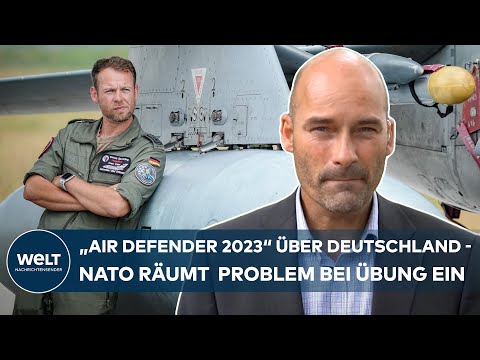 AIR DEFENDER 2023: Verteidigungsminister Pistorius und NATO-Chef Jens Stoltenberg besuchen Übung