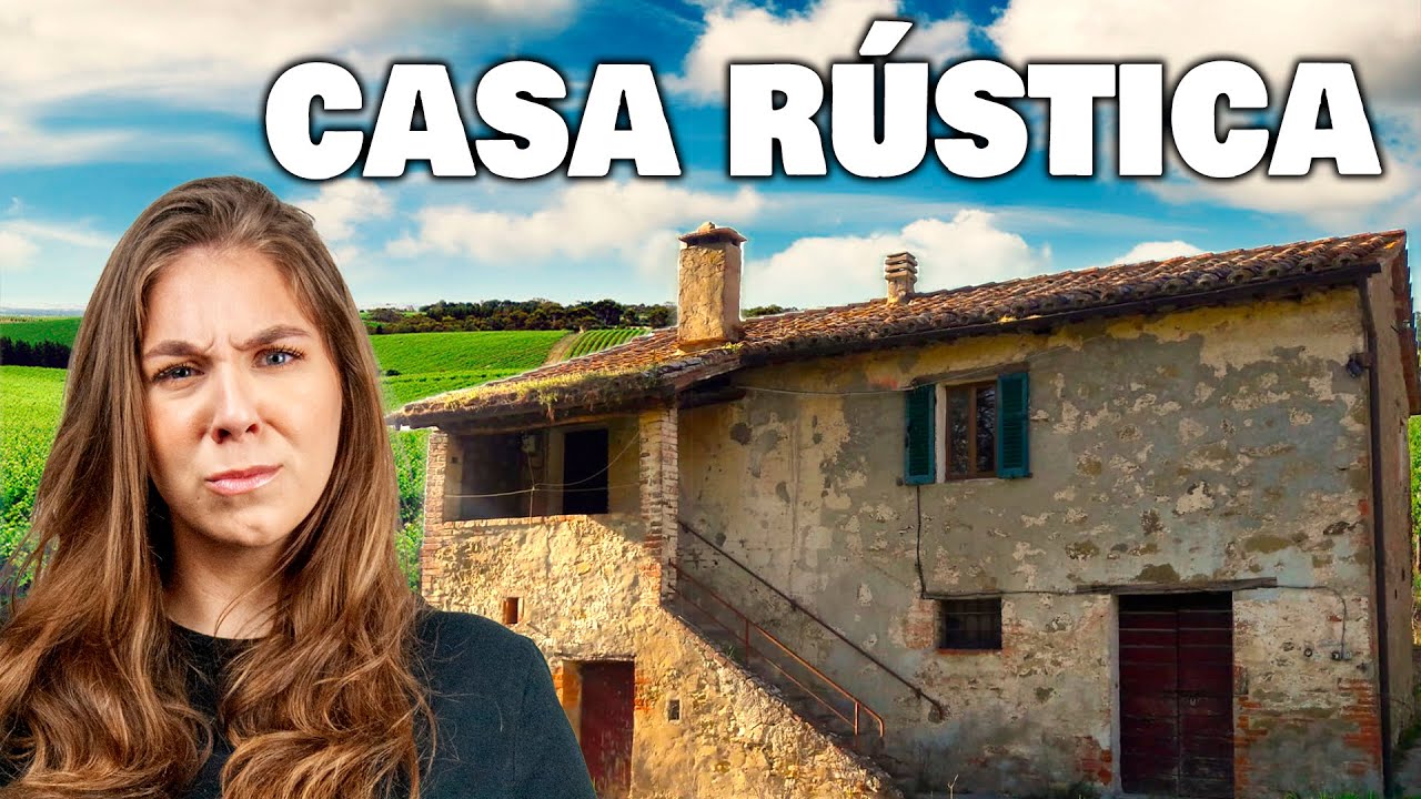 TOUR EM UMA CASA RÚSTICA ITALIANA | CASA DE CAMPO E VIDA RURAL NA ITÁLIA