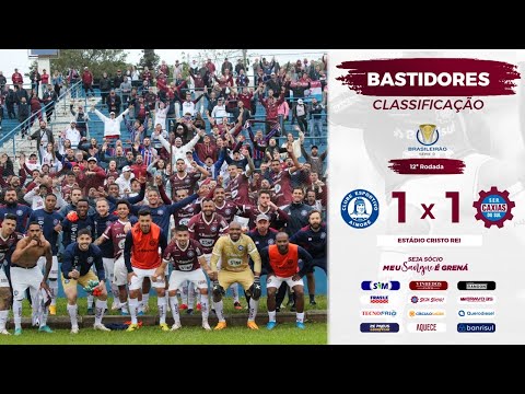 Bastidores da Classificação C.E. Aimoré  1 x 1 S.E.R. Caxias 03.07.2022