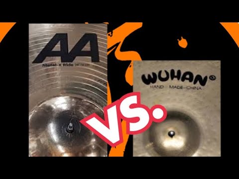 SABIAN AA Metal X Ride 20 vs WUHAN Crash Ride 20 • @SUMNAKSOOY
