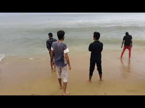 joyfull moment with sea #sateesh krb# chand sifarish instrument 🎷