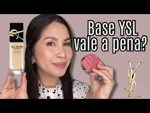 Resenha da base de luxo Yves Saint Laurent e olha no que deu…
