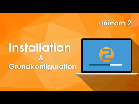 Installation & Grundkonfiguration von unicorn 2