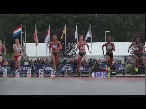 ASICS NK Atletiek 2018 - 100 meter vrouwen