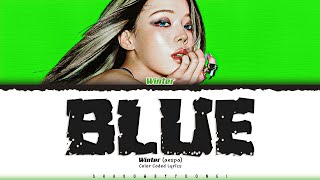 Download lagu WINTER (aespa) 'BLUE' Lyrics (윈터 BLUE 가사) [Color Coded Han_Rom_Eng] | ShadowByYoongi mp3