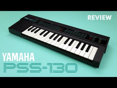 Yamaha PSS-130 Synthesizer 1987 - Black image 8