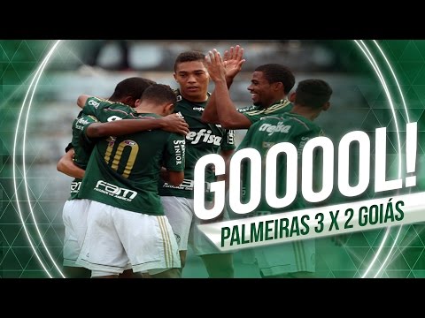 GOLS - Campeonato Brasileiro Sub-20 - Palmeiras 3 x 2 Goiás