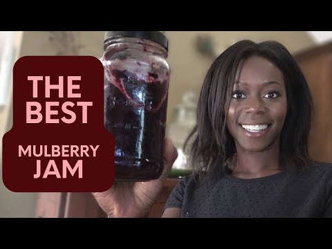THE BEST MULBERRY JAM in 10 Minutes