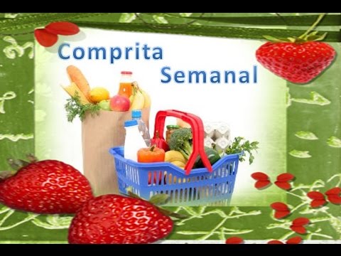 Productos comprados esta semana (del 25 al 31 de agosto 2014)