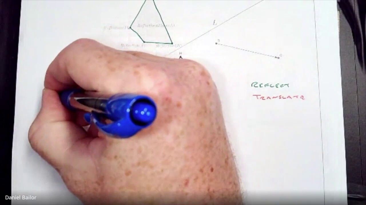 8th Grade Eureka Math Module 2: Lesson 8 - Reflections & Translations