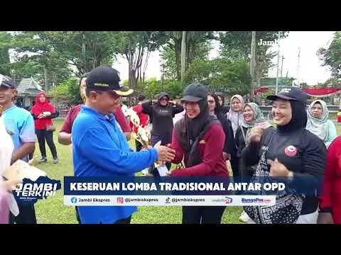 KESERUAN ASN KOTA JAMBI LOMBA TRADISIONAL 