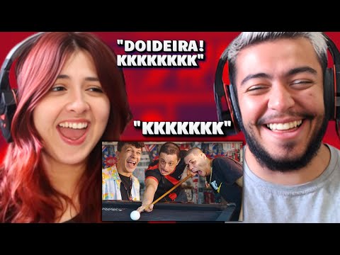O ENCONTRO DE DILERA & PSIU - SINUCASTIGO DA TOURETTE!!! | REACT
